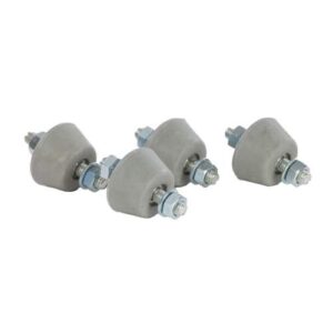 Trillingsdempers airco/warmtepomp soft rubber 15-35kg